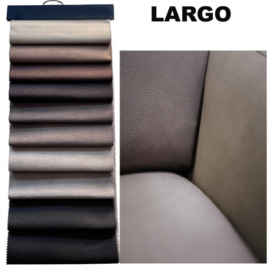 Vzorník Ekokůže Largo, potahová látka, 17x19 cm