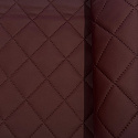 Ekokůže prošívaná ultrazvukem, barva bordová, metráž