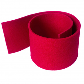 Feutrine décoration 3 mm, largeur 100 cm, 600 g/m², Rouge Feutrine décoration 3 mm, largeur 100 cm, 600 g/m², Rouge