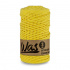 Cordons tressé coton 3 mm, 100 m, couleur jaune clair