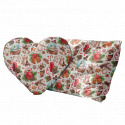 Tissus en coton de Noël au mètre, 160 cm motif Noël blanche