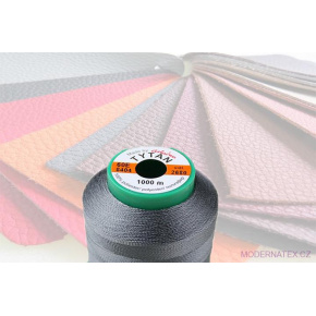Fils à coudre d'ameublement TYTAN 60E 1000 m couleur grise fn. 2680