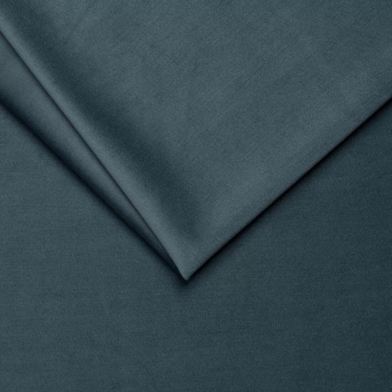 Tissu d'ameublement velours Tiffany est super doux et lisse, Pet Proof, Azur