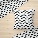 Tissu en coton uni au mètre, 125 g/m², largeur 160 cm, blanc 