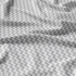 Tissu coton au métre couleur blanche zigzag gris