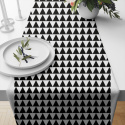 Tissu en coton uni au mètre, 125 g/m², largeur 160 cm, Triangulair noir 