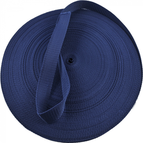 Ruban polypropylène renforcé pour sacs 30 mm couleur grenat (50 m)