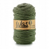 Cordons tressé coton 5 mm, 100 m, couleur khaki 250