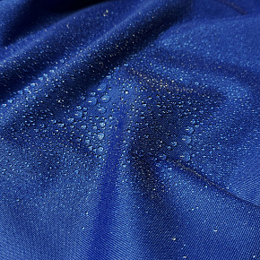 Tissu imperméable Oxford PU, 200 g/m², 160 cm,  bleu