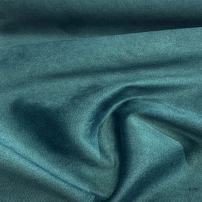 Tissu d'ameublement velours Salvador Petrol, super doux et lisse, Pet proof