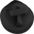 Élastique côtelée des vêtements 20 mm noir 25 m