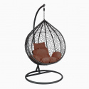 Tissu imperméable imitation lin, 220 g/m², 160 cm, Marron Clair