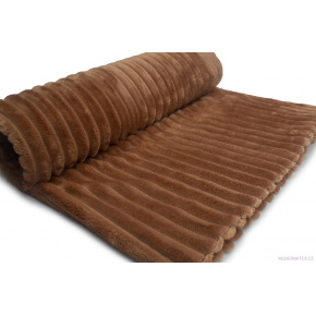 Minky tissu à rayures, 380 g/m², largeur 160 cm, toffi Minky tissu à rayures, 380 g/m², largeur 160 cm, toffi