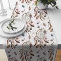 Tissu coton au métre imprimé Oriental cappuccino