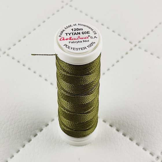 Šicí nitě TYTAN 60E 120 m khaki 2582 SMALL