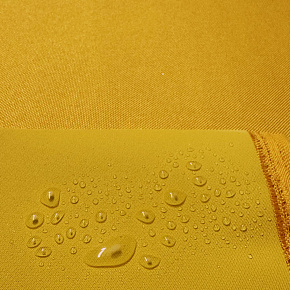 Tissu extérieur Imperméable PVC Codura 600D, 360 g/m², 150 cm, Jaune