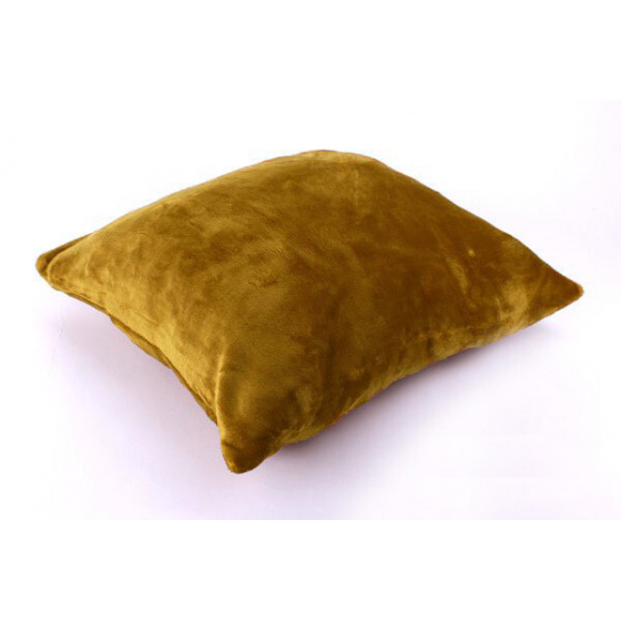 Housse d'oreiller en Velours Mustard 40X40 cm