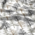 Tissu en coton au mètre, 125 g/m², largeur 160 cm, imprimé à fleurs sur fond blanc