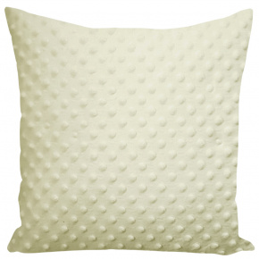 Housse de coussin micropeluche 40X40 cm, Créme Housse de coussin micropeluche 40X40 cm, Créme