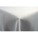 Nappe déperlante Lin, 110x160 cm, couleur Blanche,  anti tache