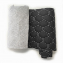 Le cuir écologique GEO couleur noir-blance