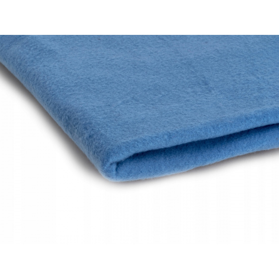 Tissus polaire, 200 g/m², pour loisirs créatifs bleu clair 15