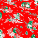 Tissus en coton de Noël au mètre, 160 cm motif Noël 1133-3