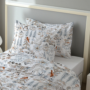 Tissus en coton de Noël au mètre, 160 cm motif Noël Blanc Tissus en coton de Noël au mètre, 160 cm motif Noël Blanc