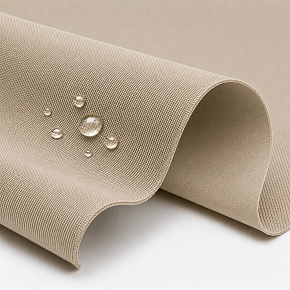 Tissu extérieur Imperméable PVC Codura 600D, 360 g/m², 150 cm, Beige 