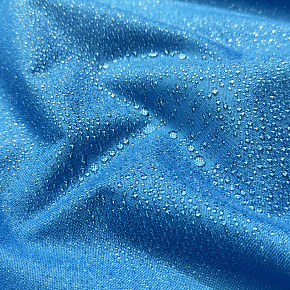 Tissu imperméable Oxford PU, 200 g/m², 160 cm,  bleu fonce