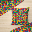 Tissu en coton uni au mètre, 125 g/m², largeur 160 cm, Lego