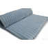 Minky tissu à rayures, 380 g/m², largeur 160 cm, bleu clair
