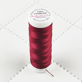 Fils à coudre d'ameublement TYTAN 60E 120 m couleur bordeaux 2622 SMALL