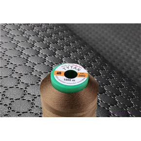 Fils à coudre d'ameublement TYTAN 40 1000 m couleur marron 2602