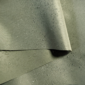 Tissu imperméable PREMIUM, polyester PU, 190 g/m², largeur 160 cm, couleur marais