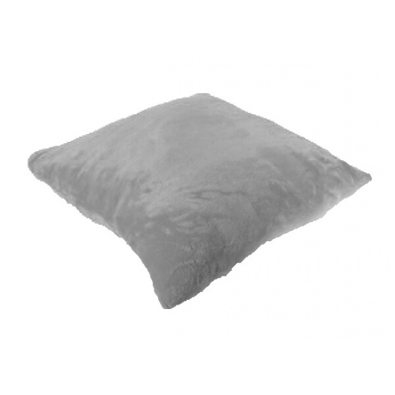 Housse d'oreiller en Velours Gris 40X40 cm