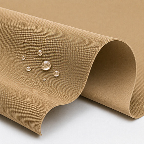 Tissu extérieur Imperméable PVC Codura 600D, 360 g/m², 150 cm, Beige