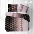 Tissu en coton Abstraction rose, largeur 160 cm