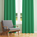 Tissu en coton uni au mètre, 125 g/m², largeur 160 cm, verte 