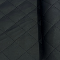 Ekokůže prošívaná ultrazvukem, barva černá, metráž