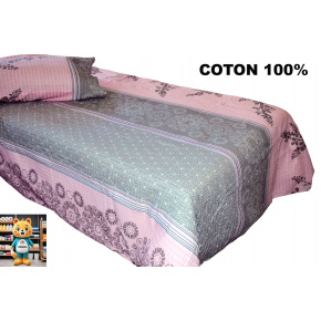 Linge de lit en crêpe avec fermeture éclair, couleur Rose, 140x200 cm 