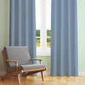 Tissu en coton uni au mètre, 125 g/m², largeur 160 cm, jeans 