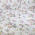 Tissu en coton au mètre, 125 g/m², largeur 160 cm, imprimé à fleurs