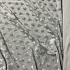Tissu minky coeurs, 330 gr/m2, largeur 160 cm, gris clair