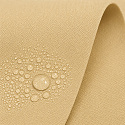 Voile d’ombrage rectangulaire 3x5 m, Oxford 165 g/m², protection contre le soleil avec protection UV, beige