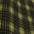 Tissu flanelle de coton à careaux 3x3 cm olive