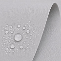 Voile d’ombrage rectangulaire 3x2 m, Oxford 165 g/m², protection contre le soleil avec protection UV, gris