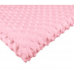 Tissu minky dot, 300 gr/m2, largeur 160 cm, rose Tissu minky dot, 300 gr/m2, largeur 160 cm, rose