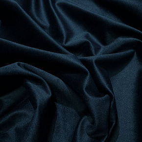 Tissu velours ameublement 365 g/m² au mètre, Velluto Deep bleu