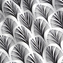 Rideaux motifs Karin couleur blanche 140 x 250 cm 